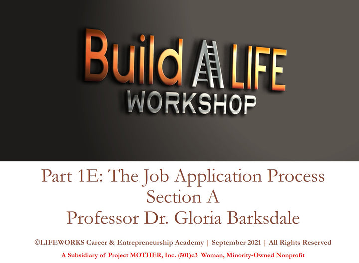 Build A LIFE Life Skills